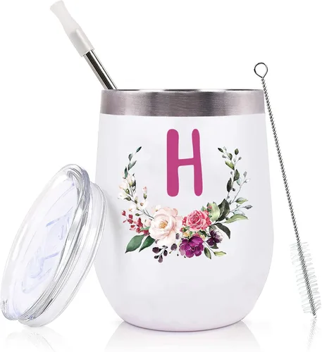 Miniatura 14 de PFL Regalos de Boda para Dama de Honor de la Novia - Regalos de Despedida de Soltera - Amigas de la Novia y Hermanas - Taza de Café de Vino de 12 oz