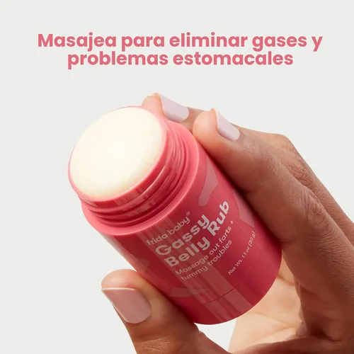 Miniatura 2 de Frida Baby Gassy Belly Rub Alivio de gases para bebés Crema de alivio de gases para bebés para masajes de vientre hecha con aceites naturales