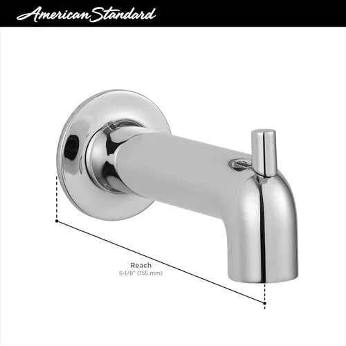 Miniatura 2 de American Standard 8888319.295 Studio S Diveter 1/2 IPS - Caño para bañera, níquel cepillado cepillado níquel
