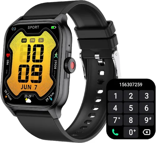 Reloj inteligente para hombres y mujeres (respuesta/hacer llamadas), nuevo reloj inteligente 2025 de 1.85 pulgadas HD con más de 100 modos