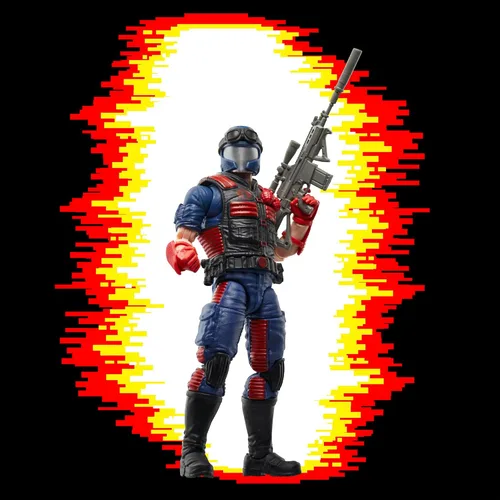 Miniatura 4 de G.I. Joe Classified Series Retro Cardback Cobra Viper, Figura de acción coleccionable de 6 pulgadas con 13 accesorios