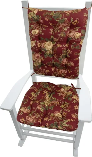 Miniatura 10 de Barnett Home Decor Cojines de microgamuza para mecedora, relleno de espuma de látex, cojín para el respaldo y el respaldo, gamuza vegana