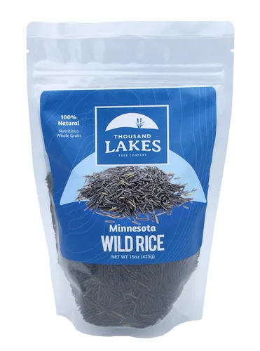 Miniatura 3 de Thousand Lakes Arroz silvestre cultivado en Minnesota - 15 onzas 100% arroz salvaje Todo natural