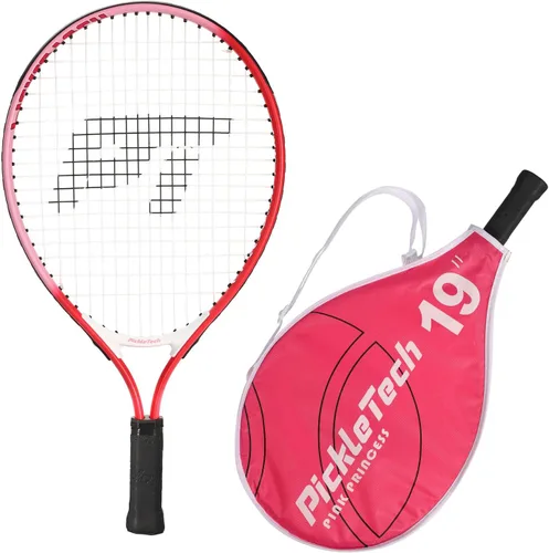 Miniatura 21 de PICKLETECH Kids Tennis Racket for Junior Toddlers Starter Kit 17-25" Tennis Racquet for Girls and Boys with Carry Bag, Lightweight for Beginners Rosa