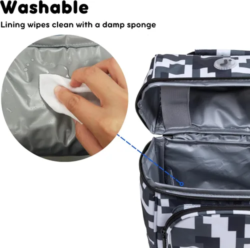 Miniatura 6 de J World Corey Bolsa de Almuerzo para Niños. Lonchera con Aislamiento para Niños y Niñas, Camuflaje