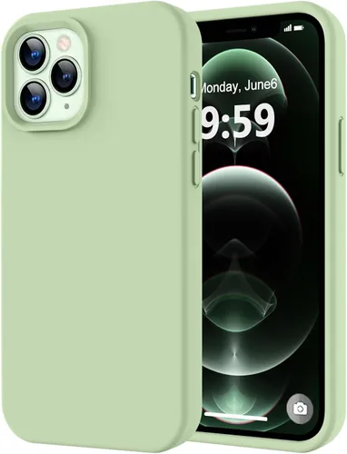 Miniatura 300 de LOVE 3000 Compatible con Funda para iPhone 15, [Cámara de Cobertura Completa de Silicona Suave] [Protección contra Caídas de 8 pies], Forro de Negro