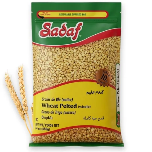 Sadaf Trigo en Grano - Bayas de trigo para cocinar y saborizar alimentos - Recetas veganas - Trigo en Grano - Cocina de Oriente Medio - Kosher -