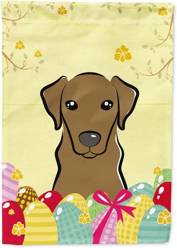 Miniatura 14 de Caroline's Treasures BB1920CHF - Bandera de caza de huevos de Pascua con diseño de bulldog francés, para casa, gran porche, para colgar en la pared