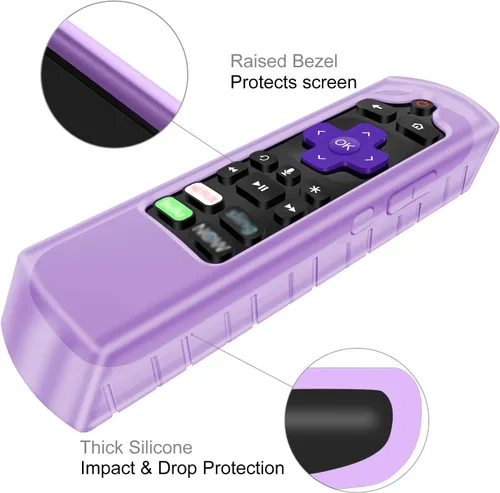 Miniatura 3 de CaseBot Funda para Roku Voice Remote RCA1R/RCAL7R, Express HD/4K+, Ultra LT Enhanced Voice, Express 3930, Premiere+ 3921, Streaming Stick+ Remote