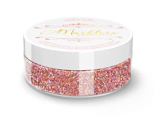 Miniatura 148 de MARBLERS Brillantina de forma gruesa de grado cosmético [estrella] 0.11 onzas (0.11 oz) Escamas No tóxica Vegana Libre de crueldad animal