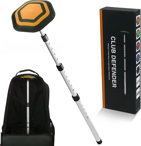Miniatura 7 de Sistema de soporte de bolsa de viaje de golf, kit de protección de viaje de club de golf