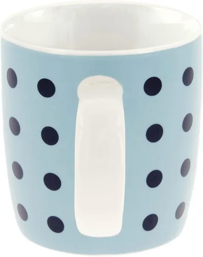 Miniatura 4 de BRISA VW Collection - Taza grande de cerámica para café, té y capuchino, diseño de escarabajo (12.5 fl oz/12.5 fl oz/Love That Bug/azul)