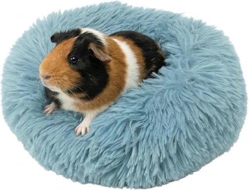 Miniatura 32 de Cama de Conejo Escondite de Conejo Grande Suave y Cómoda Ropa de Cama para Animales Pequeños Alfombrilla de Cama Acogedora Refugio Cálido Accesorios