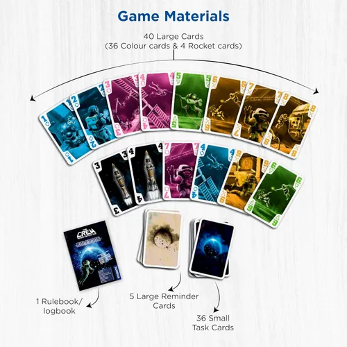 Miniatura 3 de THAMES & KOSMOS The Crew - Quest for Planet Nine Juego de cartas Ganador del Kennerspiel des Jahres Cooperativo 3-5 jugadores A partir