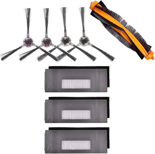 Kit de filtro y cepillo de repuesto para ECOVACS DEEBOT 900 901 Aspiradora robótica Accesorios Piezas