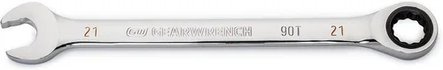 Miniatura 3 de GEARWRENCH Llave combinada de trinquete de 12 puntos con arco oscilante de 4 grados de 21 mm - 86921