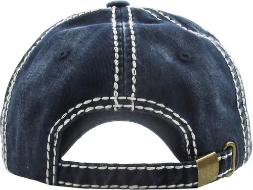 Miniatura 3 de Gorra de béisbol ajustable con diseño de águila de Estados Unidos de América