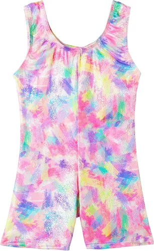 Miniatura 2 de QoozZ Leotardos de gimnasia con estampado de galaxia para niñas