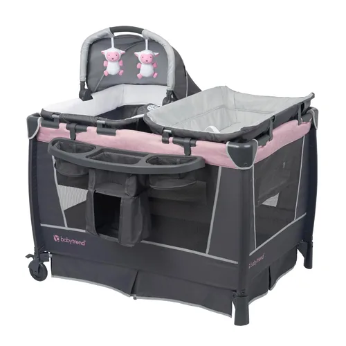 Baby Trend Simply Smart - Centro de guardería para niños, color rosa