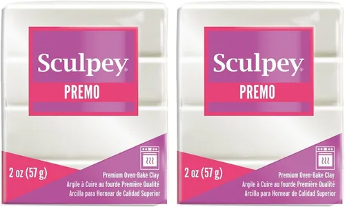 Miniatura 2 de Sculpey Premo Premium - Arcilla para horno (2 onzas), perla