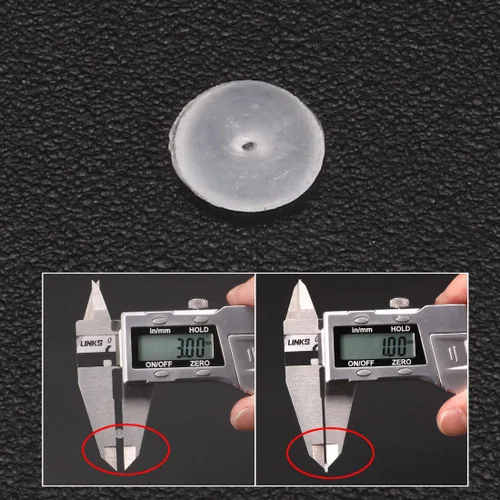 Miniatura 3 de uxcell Juntas tóricas de silicona, 0.118 in OD 0.039 in ID 0.039 in Ancho VMQ Junta de sello para válvulas de compresor reparación de tuberías