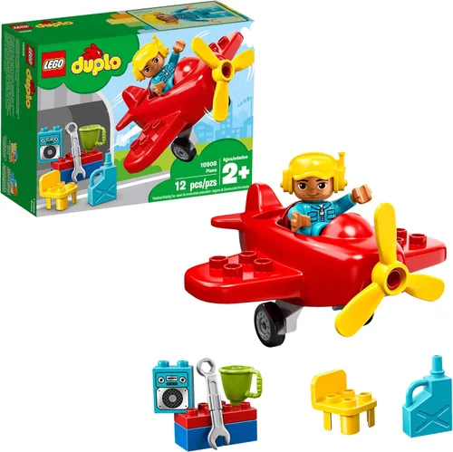 LEGO DUPLO Town Plane 10908 Bloques de construcción (12 piezas)