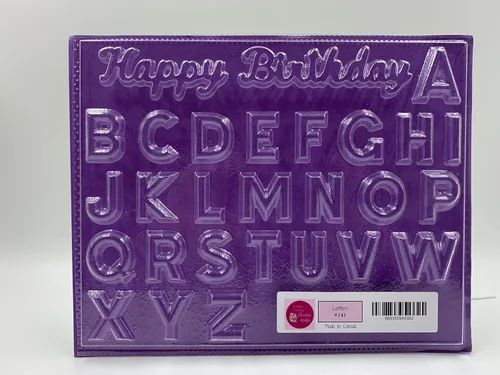 Miniatura 3 de CANDISLE Moldes de dulces de chocolate con letras