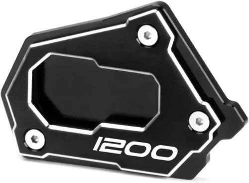 Miniatura 16 de Modeer Motocicleta CNC Kickstand lateral soporte ampliar almohadilla de extensión para R1200GS LC Adventure 2013-2024 R1250GS Adventure Rallye HP