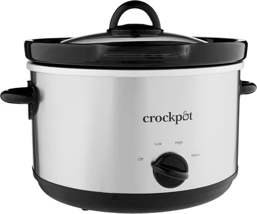 Miniatura 10 de Crock Pot. Olla de cocción lenta manual, Negro