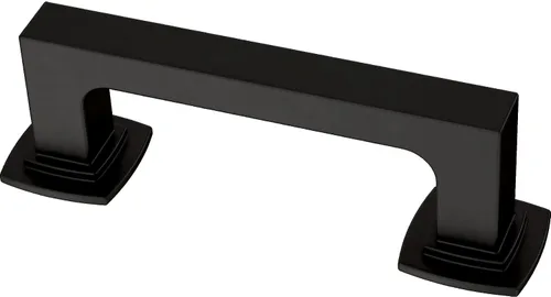 Miniatura 33 de Franklin Brass P41770K-FB-C - Tirador Parow, de 3-3/4 pulgadas (96 mm), color negro mate