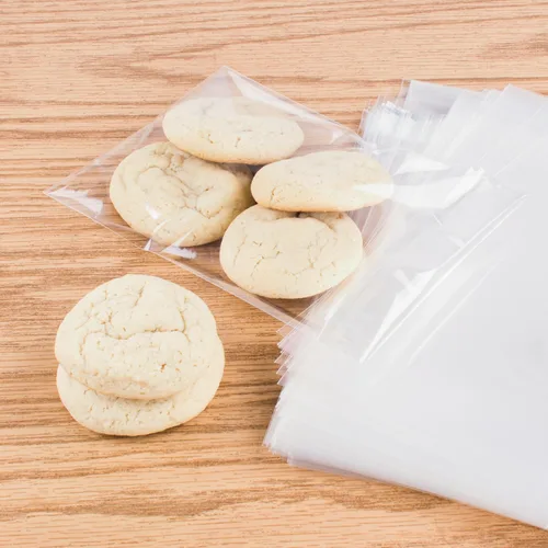 Miniatura 4 de Super Z Outlet Bolsas de celofán transparentes resellables, suministros de cesta de regalo, cierre adhesivo para aperitivos, tarjetas, cartas