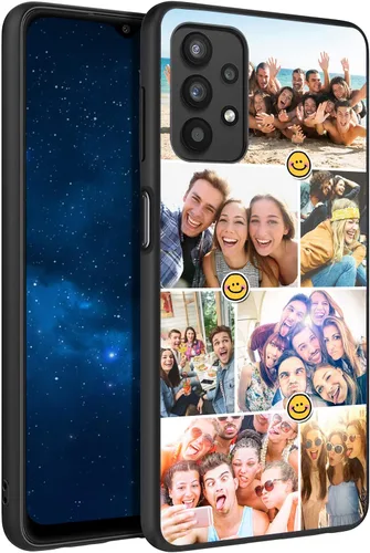 Funda de goma para Samsung Galaxy A53 5G/A03S/A02S/A10E/A12/A13/A32/A42/A51/A71 Linda sonrisa