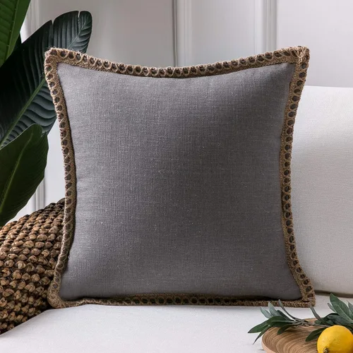 Miniatura 74 de Phantoscope Farmhouse - Fundas de almohada decorativas para exteriores, Poliéster & Mezcla de poliéster, Beige, 18" x 18