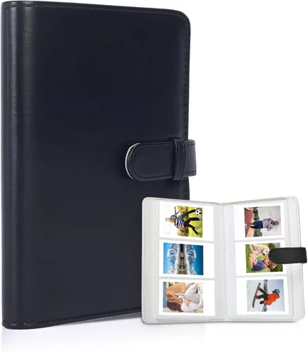 Mini álbum de 108 bolsillos compatible con película Fujifilm Instax Mini, adecuado para Instax Mini 12/11/7+/40/9/Evo/Link 2, álbum de fotos de 2 x