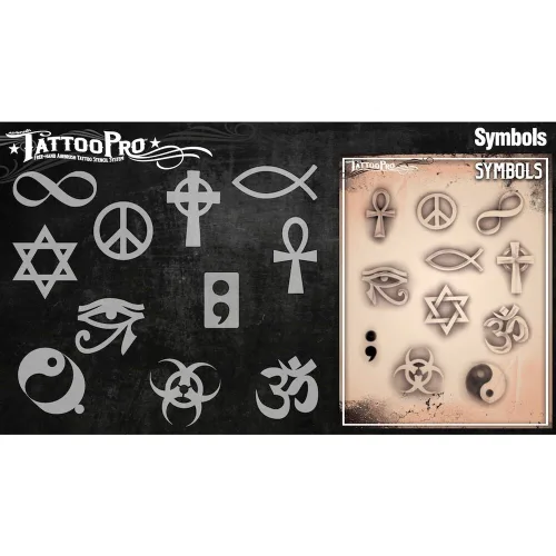 Miniatura 3 de Tattoo Pro Stencils Serie 3 - Dragón medieval