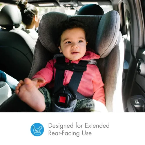 Miniatura 3 de Clek Foonf Asiento de Auto Convertible con Sistema LATCH Rígido, Sistema de Seguridad de Zona de Deformación, Reposacabezas Ajustable, Diseño Edge