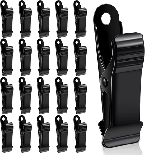 Miniatura 11 de 6 piezas de abrazaderas mini de metal, abrazadera de resorte mini, clips de cocodrilo de aligátor de 1/2 pulgada de ancho para trabajo, mordaza