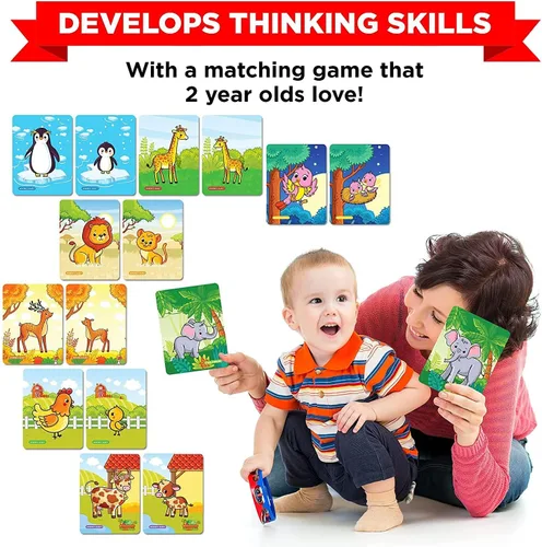 Miniatura 6 de Learnabee Juguetes para niños y niñas de 2 años Regalo para niños de 2 años Libros de mesa y actividades divertidas Juguetes