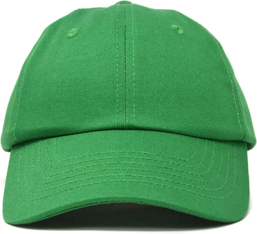 Miniatura 115 de DALIX Gorra de béisbol para papá, lisa, para hombre, mujer, algodón, ajustable, en blanco, sin estructurar, suave