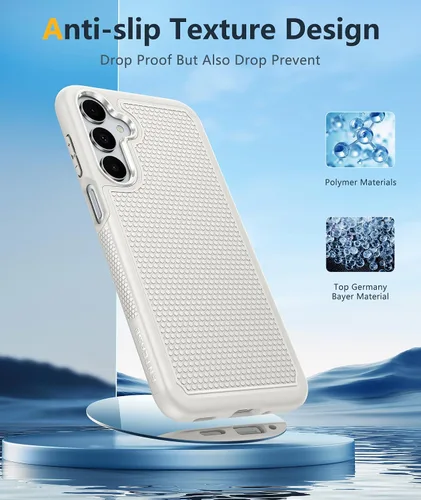 Miniatura 411 de FNTCASE Funda para iPhone 17 Pro: Fundas delgadas translúcidas de color azul claro compatibles con MagSafe, protección completa de la cámara