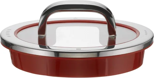 Miniatura 6 de WMF Función 4 18/10 Tapa de cristal de acero inoxidable de 6.3 in