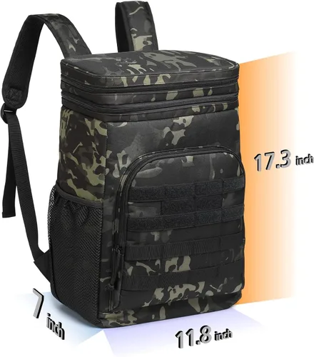 Miniatura 3 de TACTICISM Tactical Cooler Backpack Insulated Leak-Proof - 24L Heavy Duty Lunch Backpack for Men Women Adults, Soft Ice Chest Backpack as Gift Work