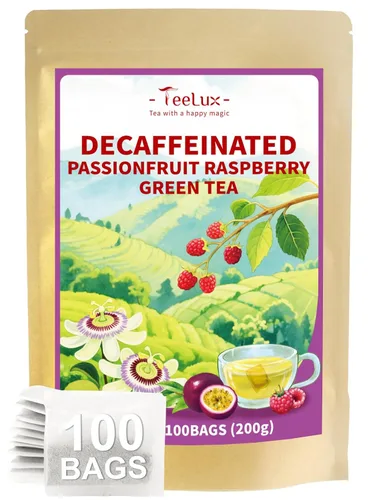 Miniatura 15 de TeeLux Bolsas de té verde menta, té verde con menta, menta verde y citronela, con cafeína, 100% real y natural, 100