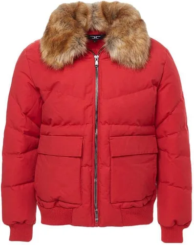 Miniatura 5 de Jordan Craig Hombre Hollis Bomber Chaqueta (Rojo)