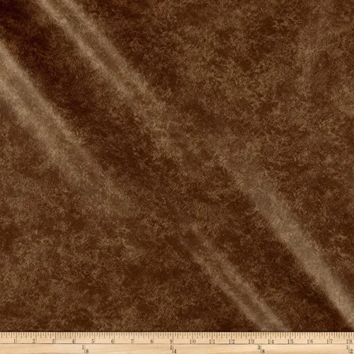 Miniatura 2 de Faux Leather Buffalo Brown Print, Fabric by the Yard
