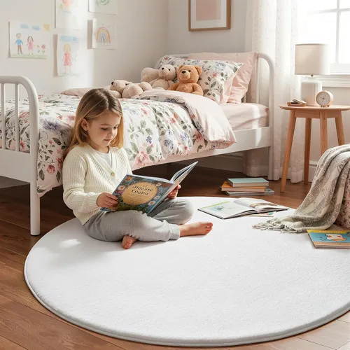 Miniatura 249 de Amearea Alfombras modernas para dormitorio, sala de estar, alfombra de espuma viscoelástica gruesa de 4 x 6 pies, alfombra de espuma viscoelástica