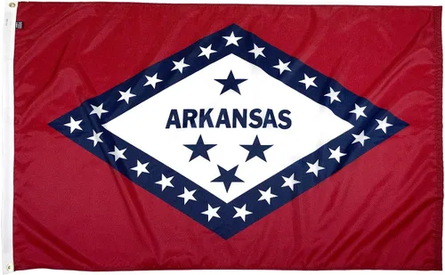 Miniatura 20 de FlagSource Bandera del estado de nailon de Iowa, fabricada en los Estados Unidos, 4 x 6 pies Iowa 4x6