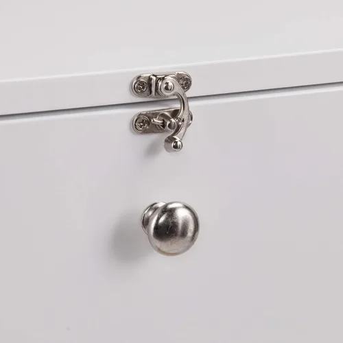 Miniatura 11 de SEI Furniture Willingham - Escritorio plegable para montaje en pared, color blanco