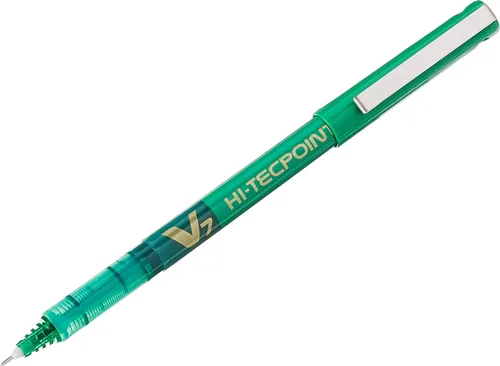 Miniatura 8 de Pilot V7 Hi-Tecpoint - Bolígrafo de punta de 0.028 in, color azul, caja de 12