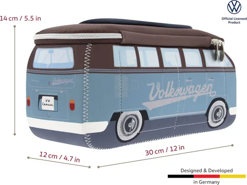 Miniatura 3 de BRISA VW Collection - Volkswagen - Bolsa universal de neopreno para maquillaje, cosméticos, artículos de tocador para farmacia de viaje, en diseño